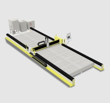 Z6尊龙旗舰厅HGLE12030 12040光纤激光切割机