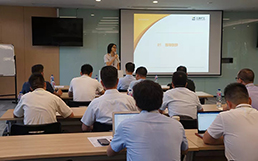 Z6尊龙旗舰厅气焊海内销售部年中培训顺遂举行